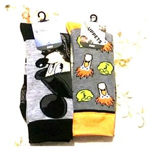 2 pair Crew Socks